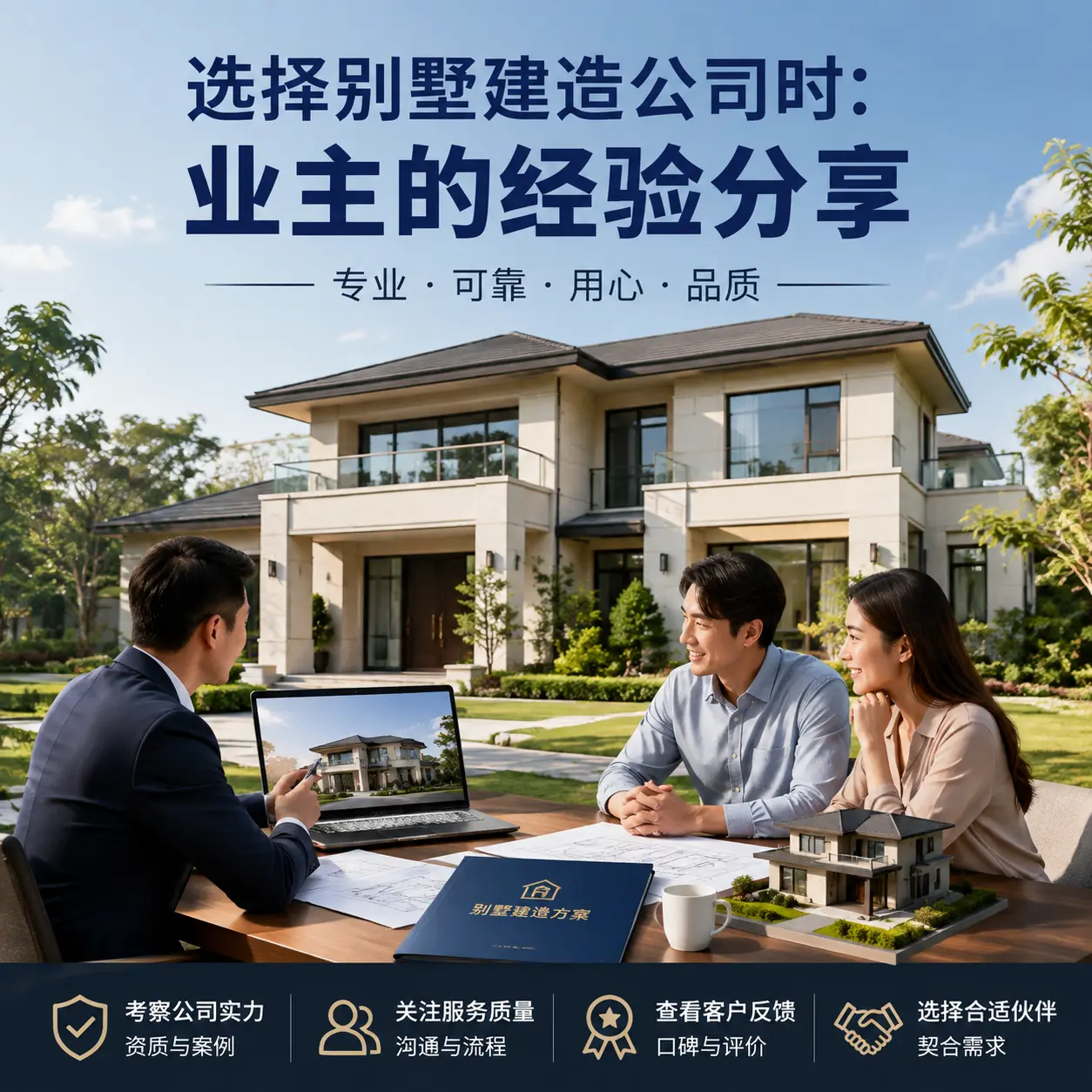 选择别墅建造公司时: 余庆 业主的经验分享