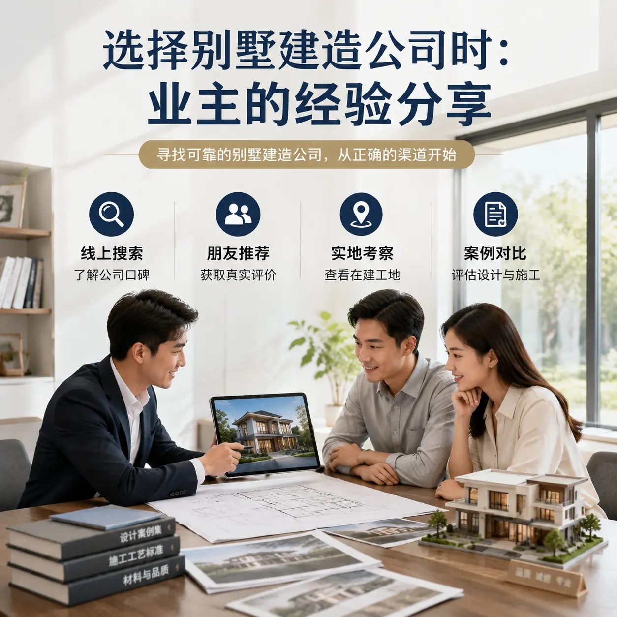 选择别墅建造公司时: 余庆 业主的经验分享
