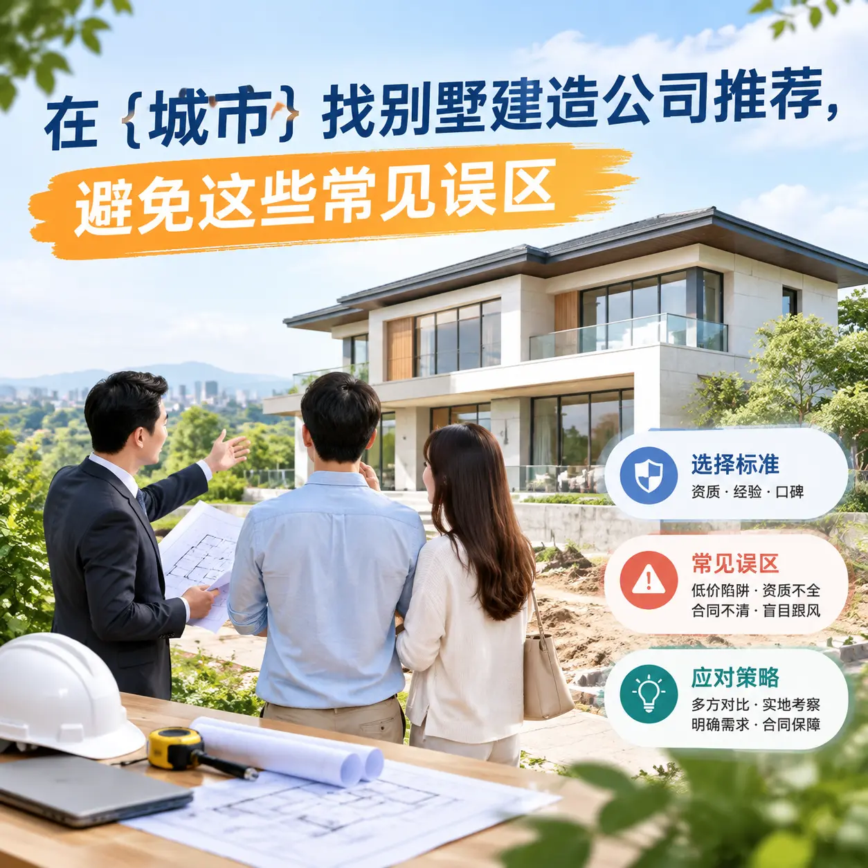 在 余庆 找别墅建造公司推荐,避免这些常见误区