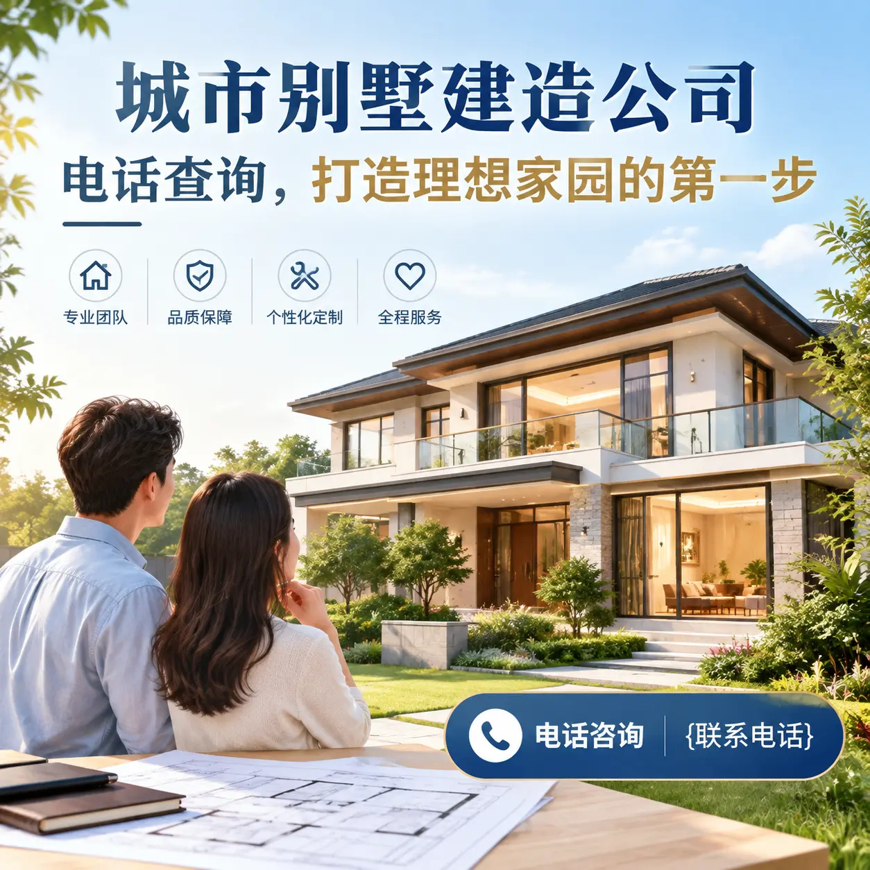 余庆别墅建造公司电话查询,打造理想家园的第一步