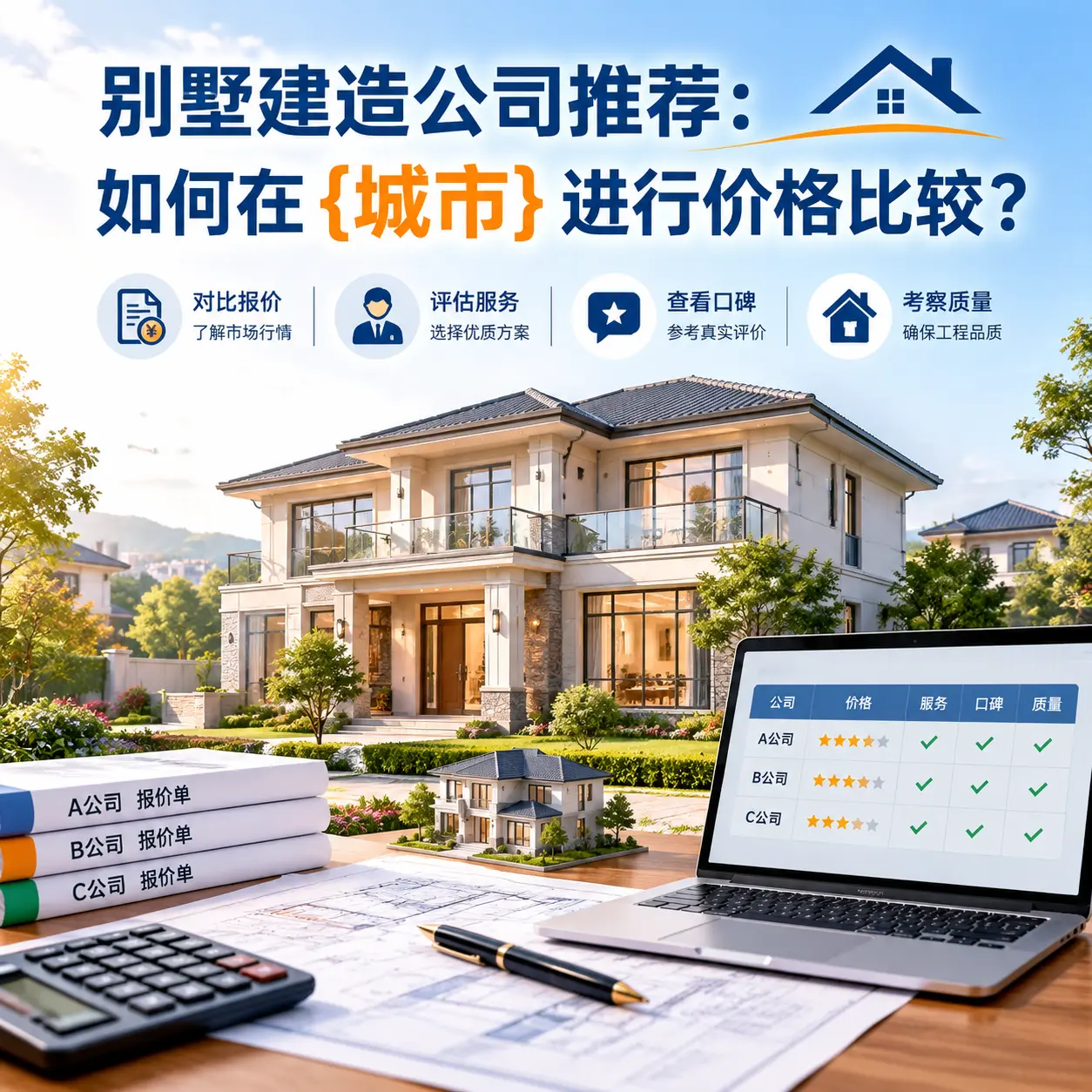 别墅建造公司推荐:如何在 余庆 进行价格比较?