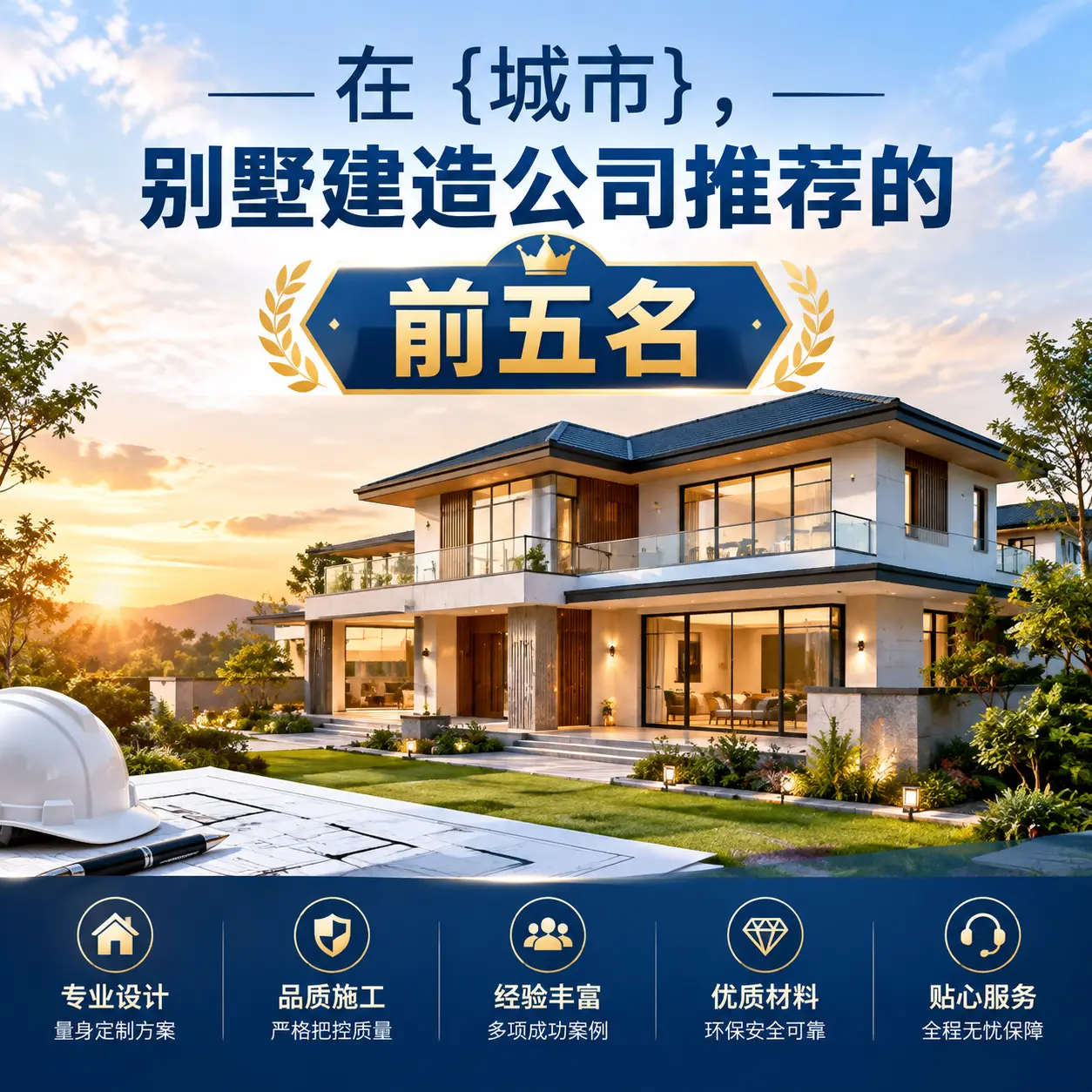 在 余庆，别墅建造公司推荐的前五名