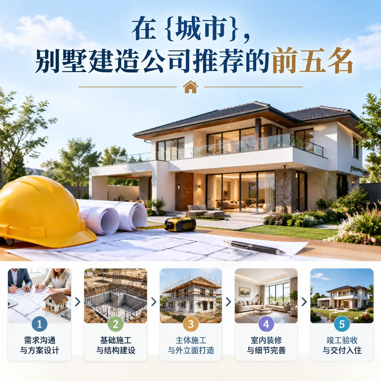 在 余庆，别墅建造公司推荐的前五名