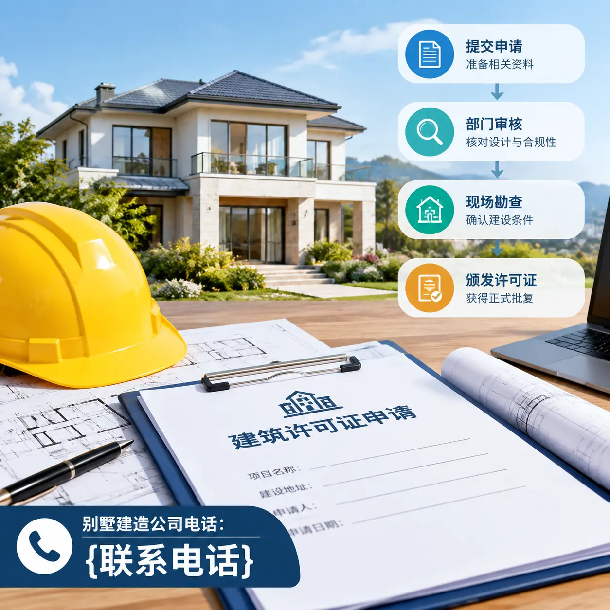 别墅建造公司电话:在余庆建造前的准备工作