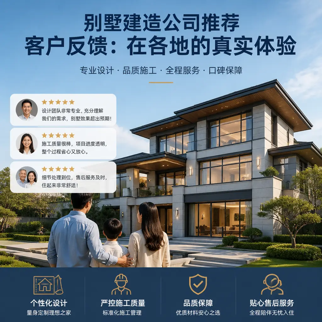 别墅建造公司推荐的客户反馈:在 余庆 的真实体验
