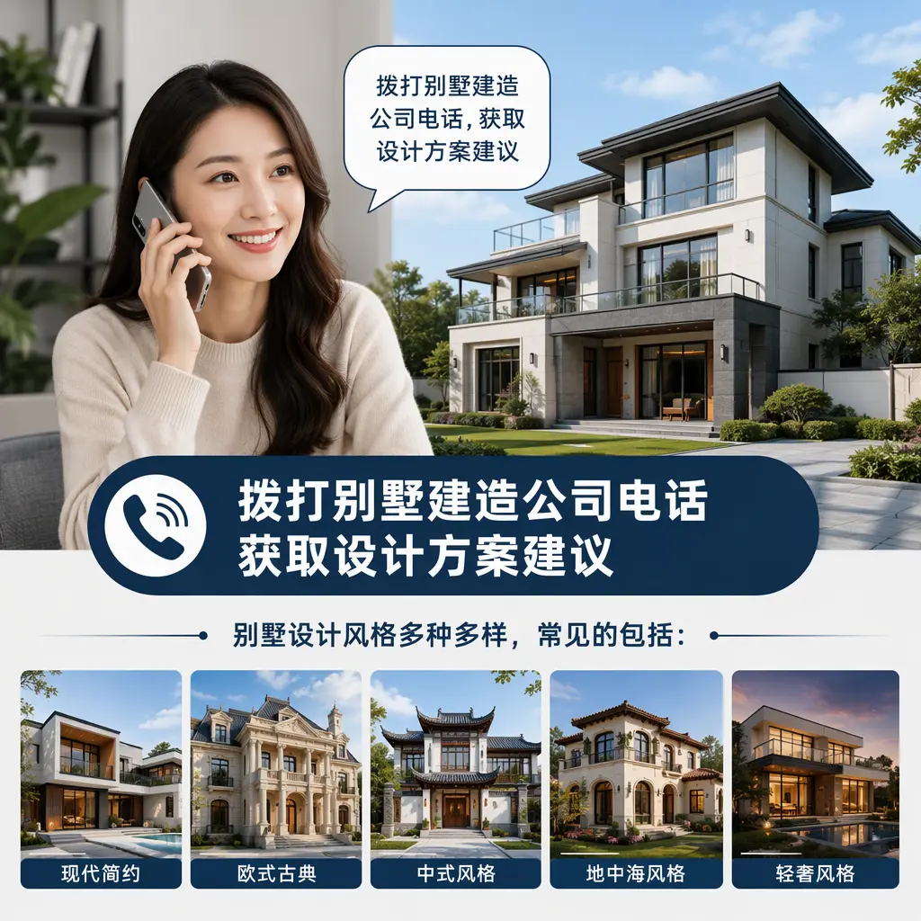 拨打余庆别墅建造公司电话,获取设计方案建议