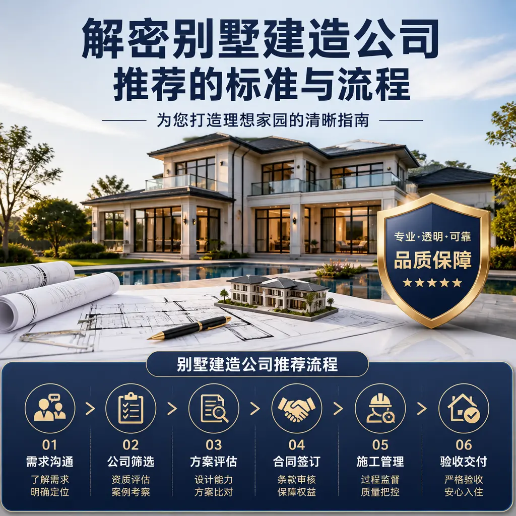 解密别墅建造公司推荐的标准与流程在 余庆