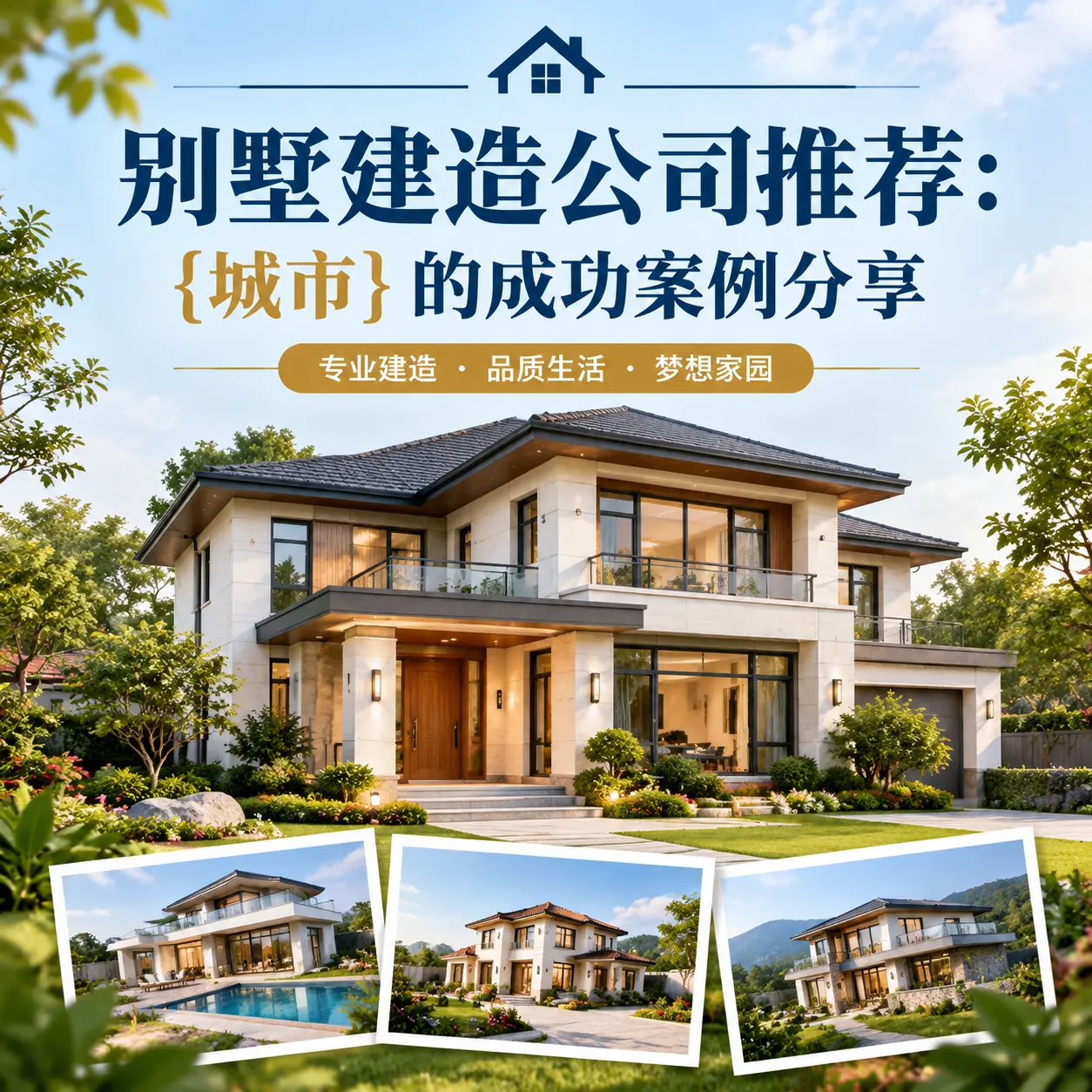 别墅建造公司推荐: 余庆 的成功案例分享