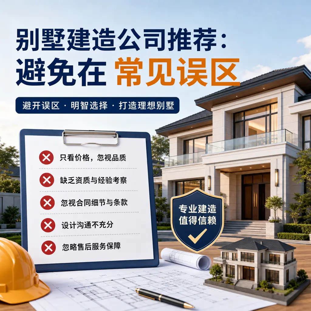 别墅建造公司推荐:避免在 余庆 的常见误区