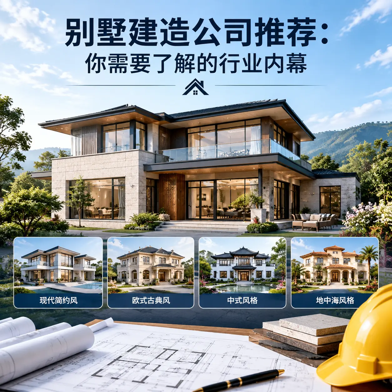 余庆 别墅建造公司推荐:你需要了解的行业内幕