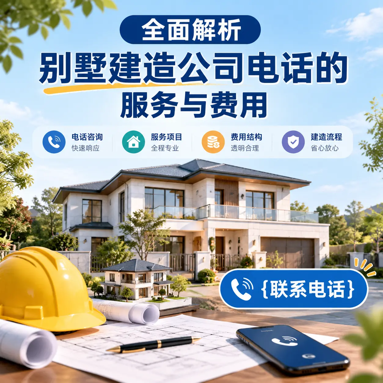 全面解析余庆别墅建造公司电话的服务与费用