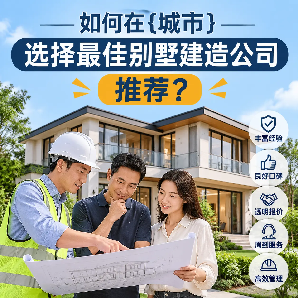 如何在 余庆 选择最佳别墅建造公司推荐?